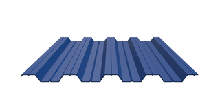 Профлист НС-44 1000/1070 мм х 0,8 мм (цветной)